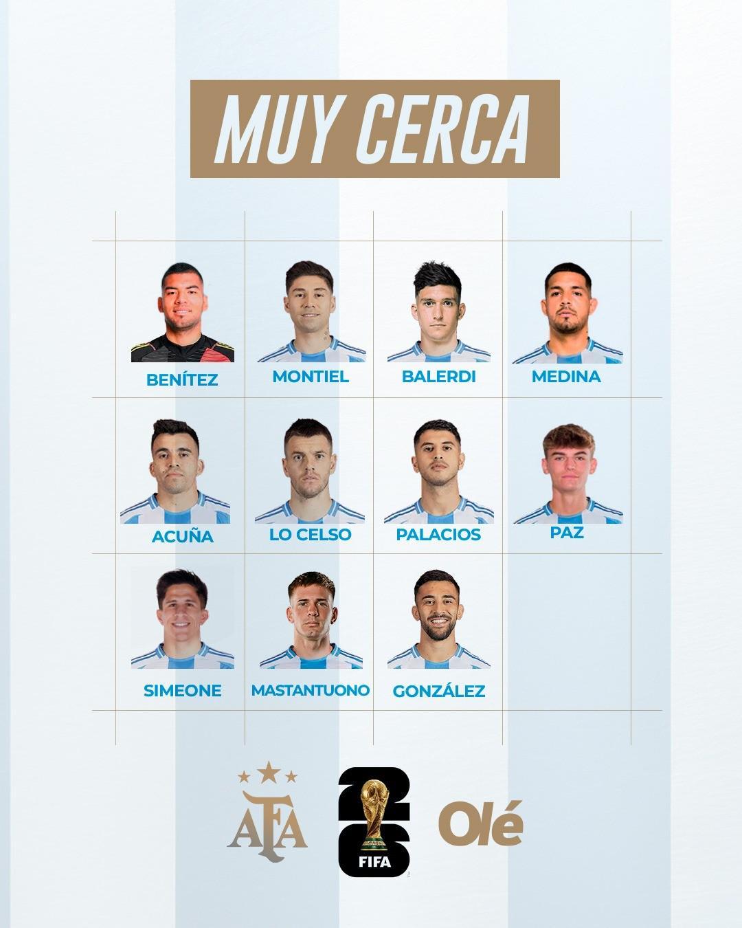 开云体育下载网页版-奥莱报分析阿根廷世界杯名单：梅西、劳塔罗等15人铁定入选