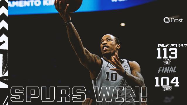 开云体育下载网址-马刺结束五连败坐稳第10 德罗赞：尽全力，别后悔！